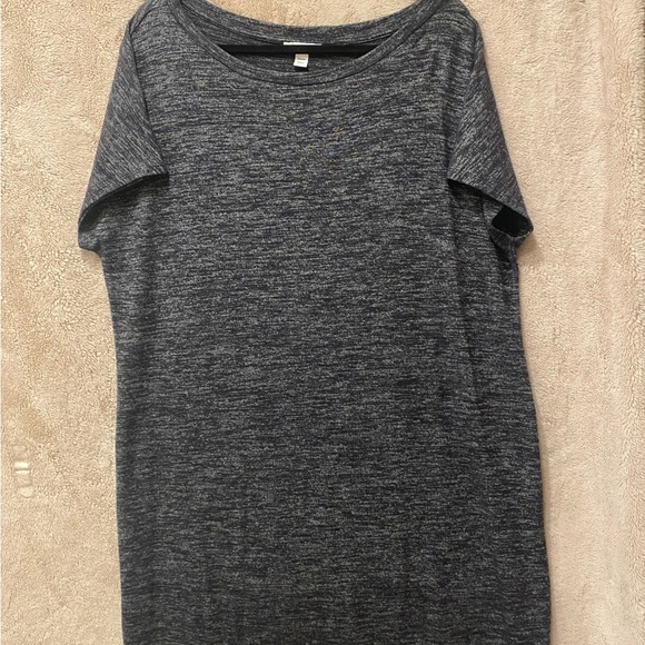 XL gray T-shirt dress. Daily ritual - Picture 2 of 8